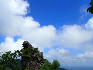 8/21石川の医王山、トンビ岩に行ってきました。
