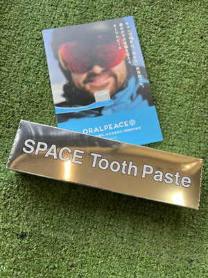 ”宇宙で歯磨き”PACE Tooth Paste