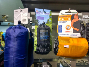 山小屋泊の必需品、インナーシーツ再入荷♫