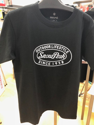 スノーピークの60周年記念Tシャツ