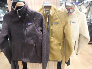 パタゴニア　レトロ・パイルとシンチラが入荷！