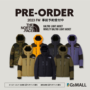 THE NORTH FACE バルトロライトジャケット 事前予約受付中!!