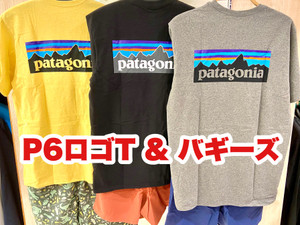 【パタゴニア】 P6ロゴT と バギーズパンツ 【新入荷】　